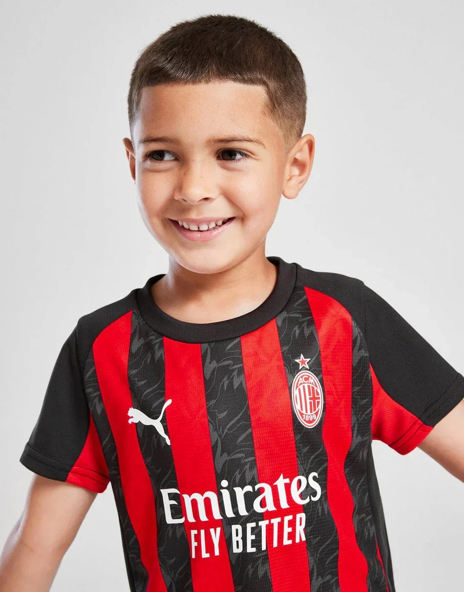 Maillot Enfant AC Milan 25/26 - Domicile