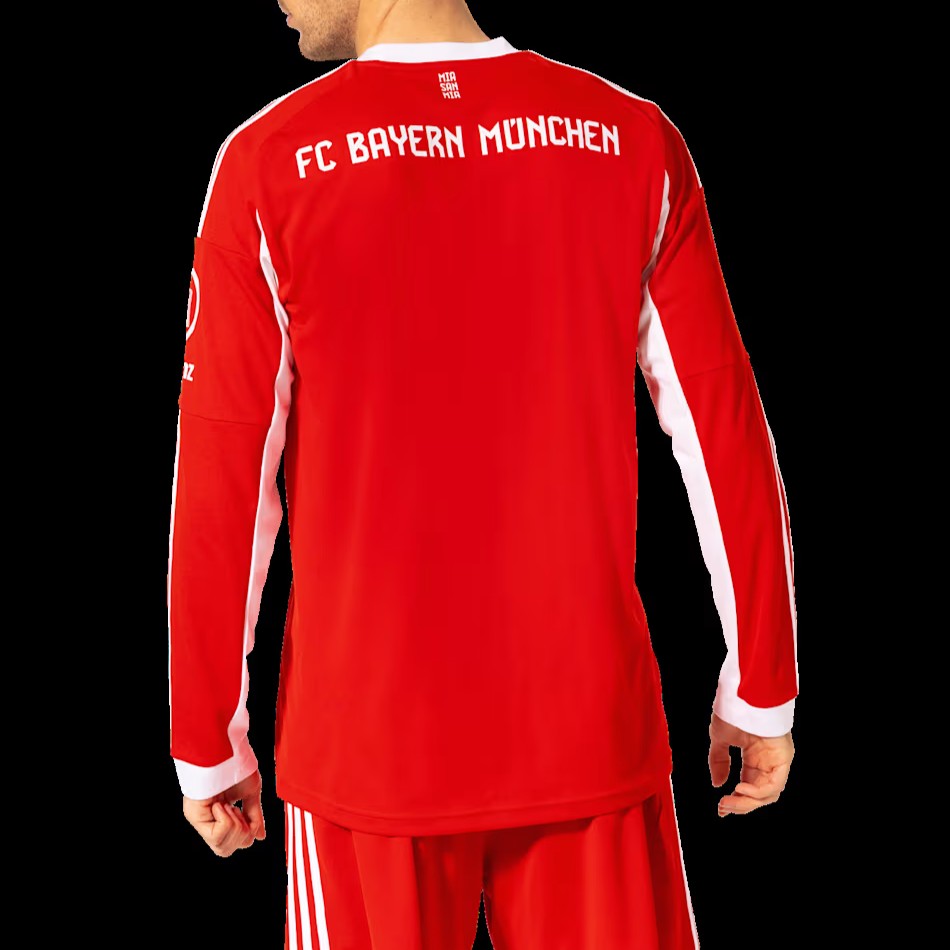 25/26 Bayern München Jersey - Home - Long Sleeve