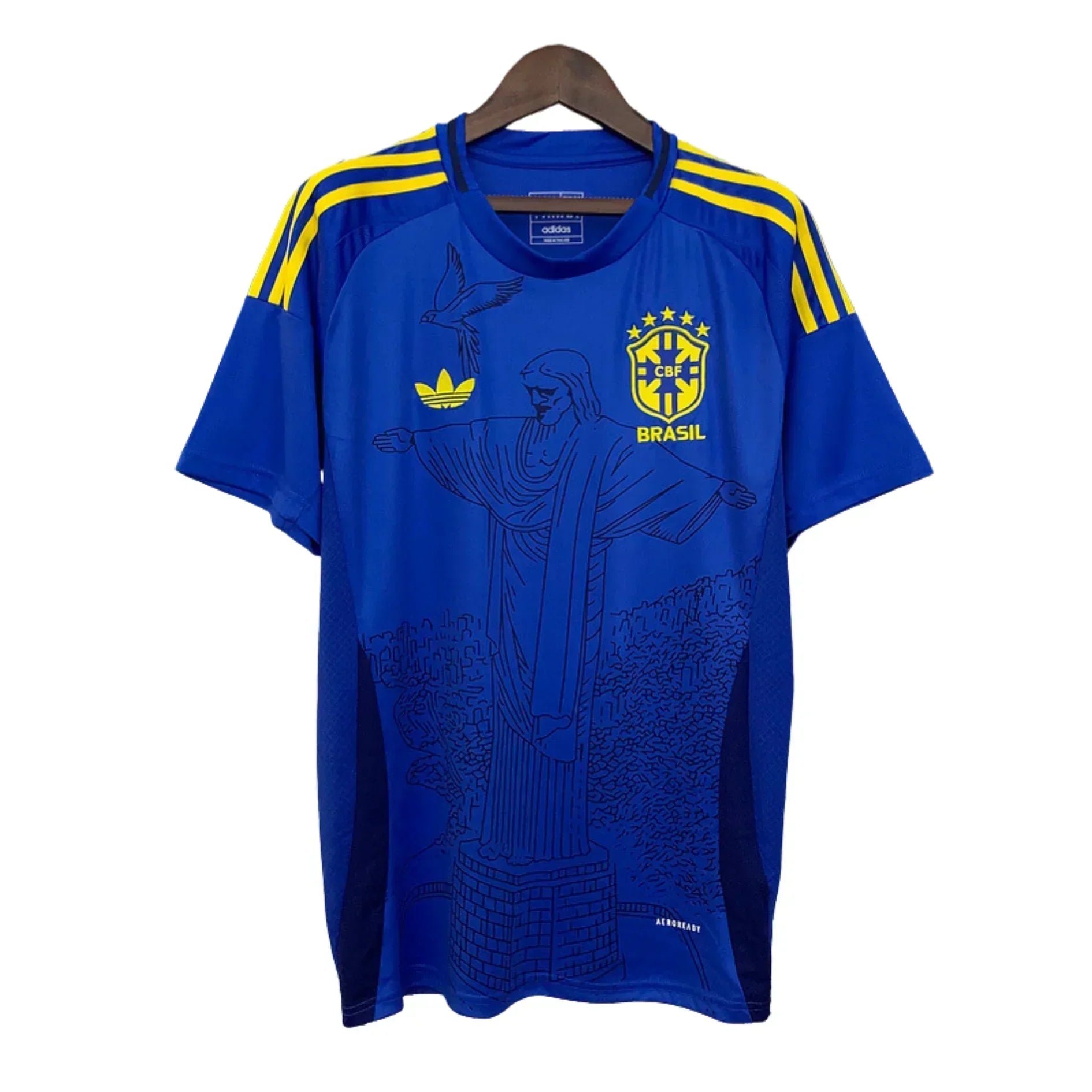 Maillot Jésus du Brésil 2025 - Bleu