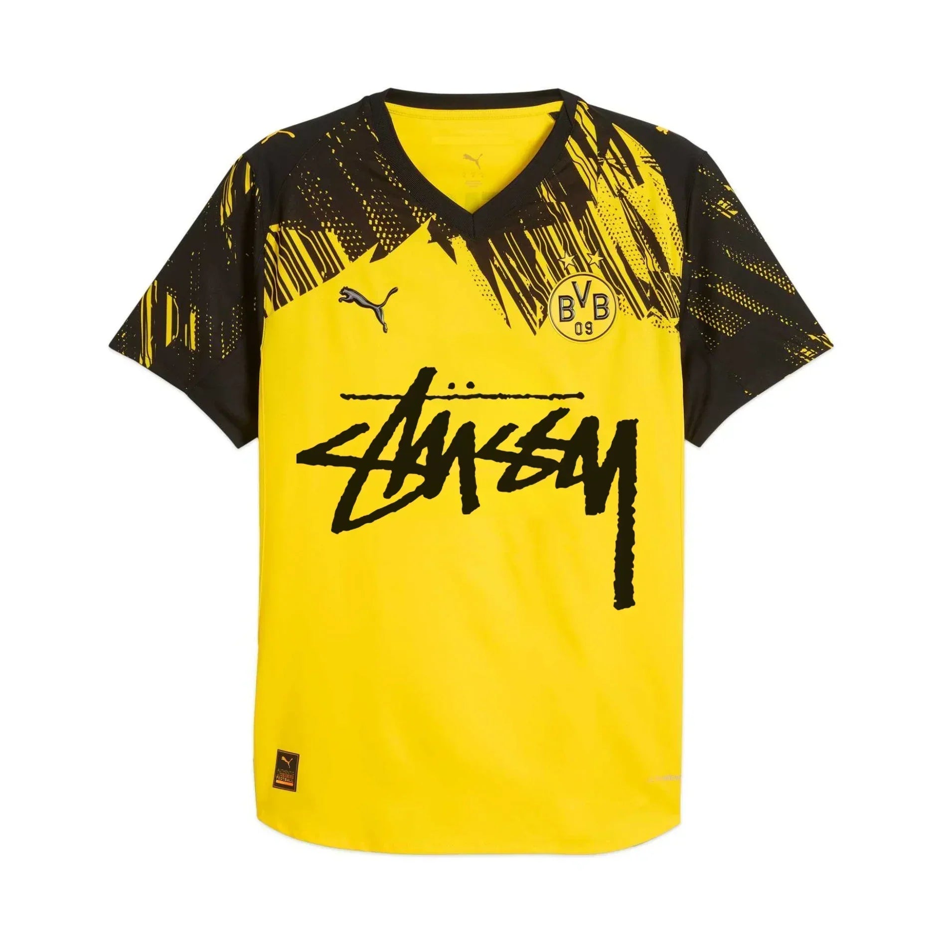 Maillot Dortmund x Stussy édition limitée 2025/26