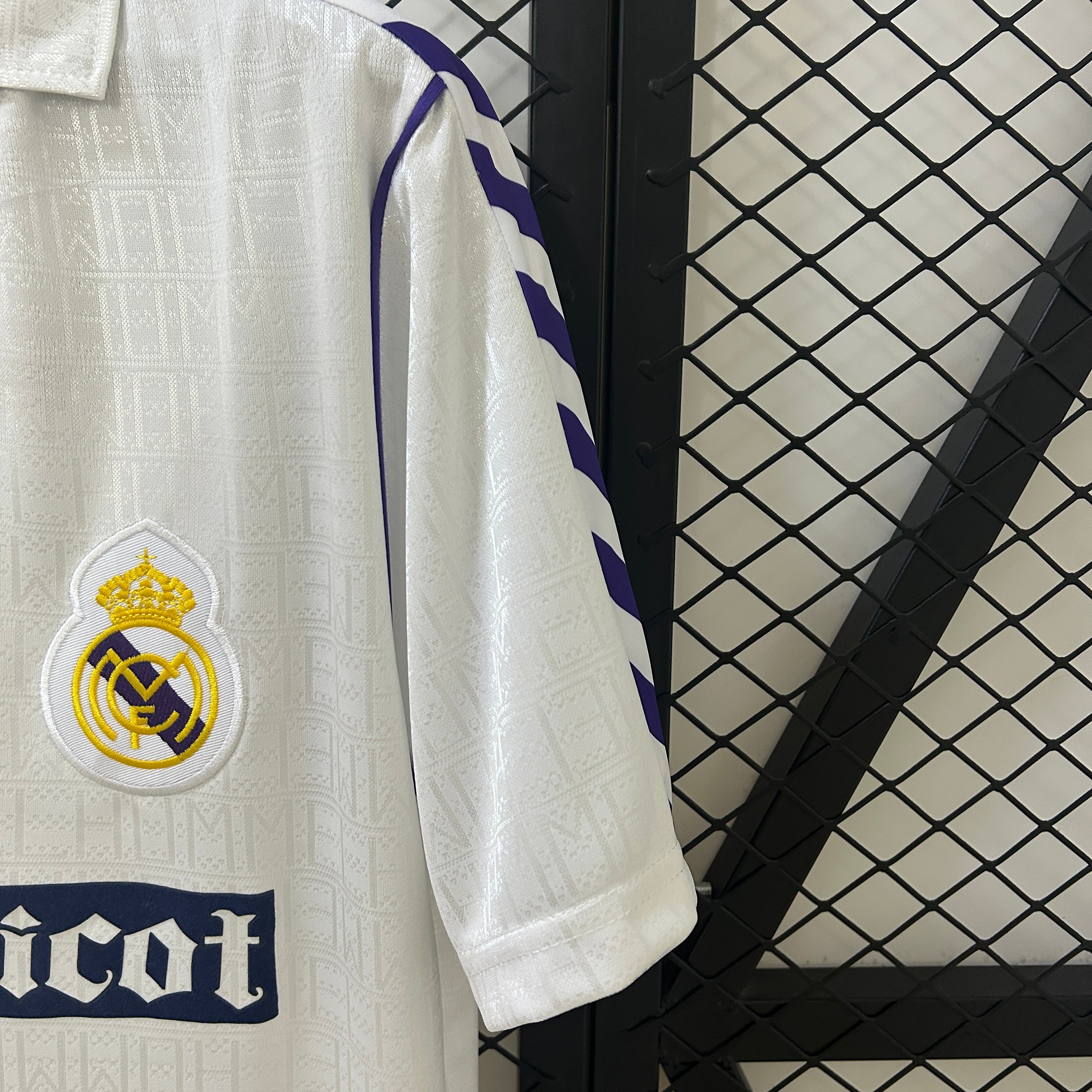 1989/1990 Real Madrid Home Jersey