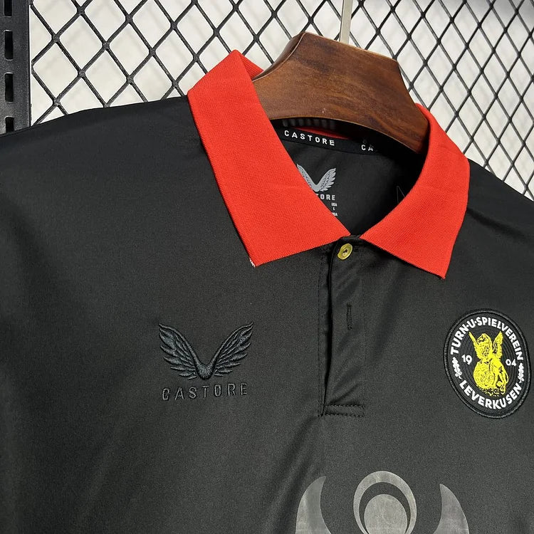 2024-2025 Bayer Leverkusen 120e Jubileum Speciale Shirt - Zwart