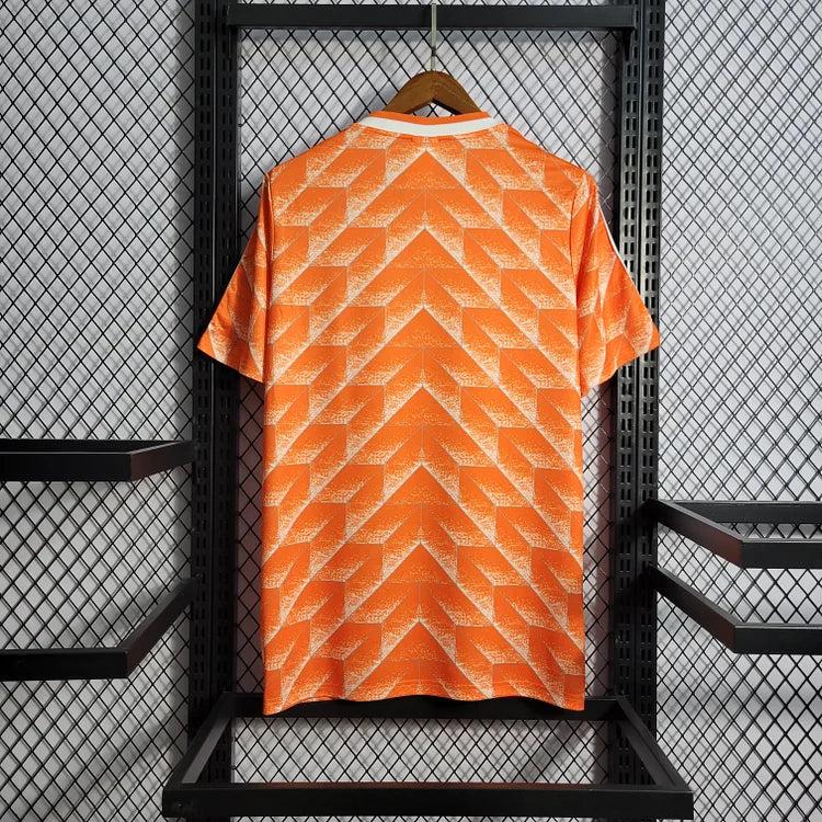 1988 Netherlands Euro Retro Jersey - Home