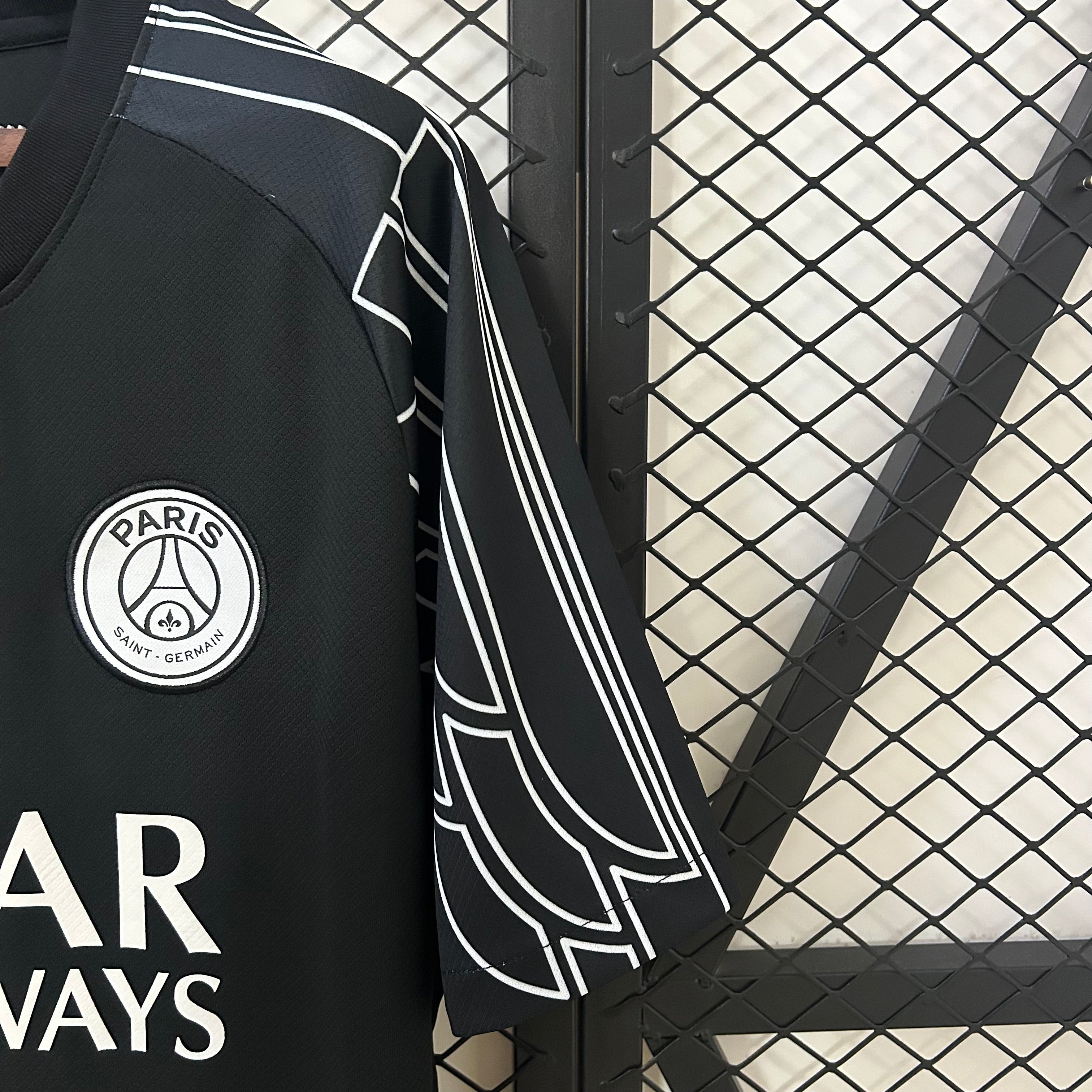 Camiseta negra del PSG París Saint Germain 2025-2026