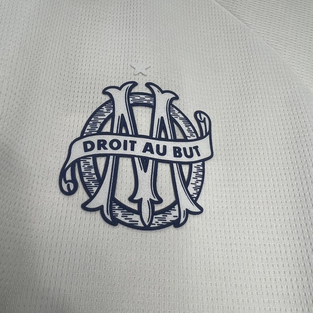 Olympique de Marseille 2024-2025 125th Anniversary White Shirt