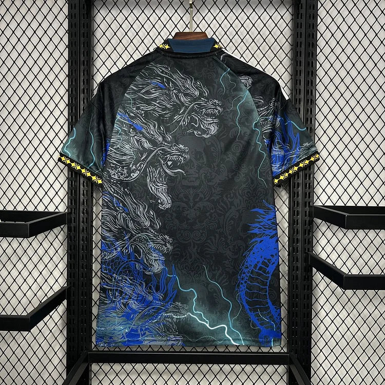 2024/25 Real Madrid Shirt - Draak Speciale Editie - Zwart