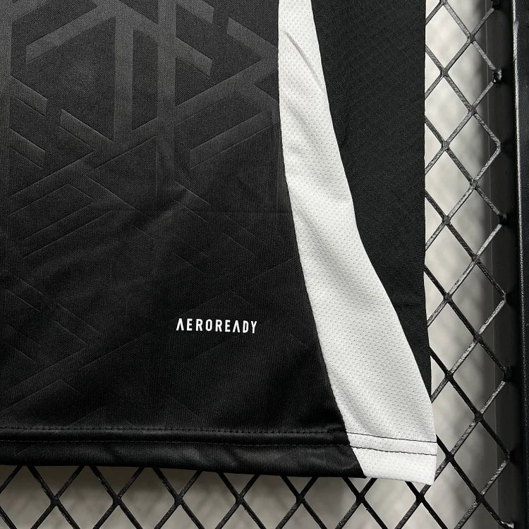 2024 Duitsland Euro Pre-Match Trainingsshirt - Zwart