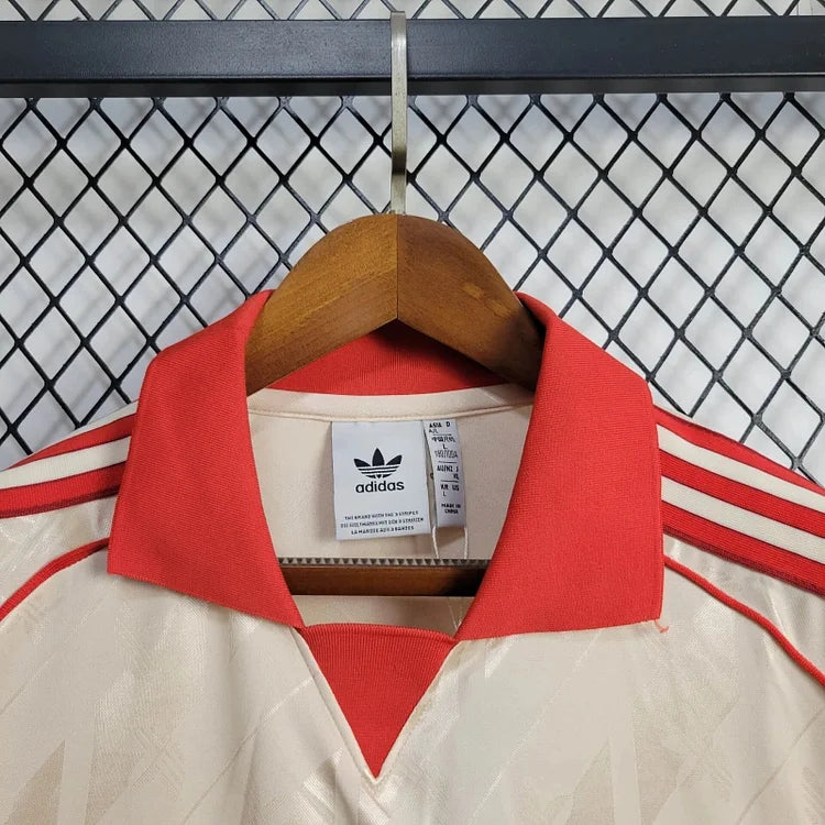 2024-2025 Bayern München Originals Lange Mouw Speciale Shirt - Beige