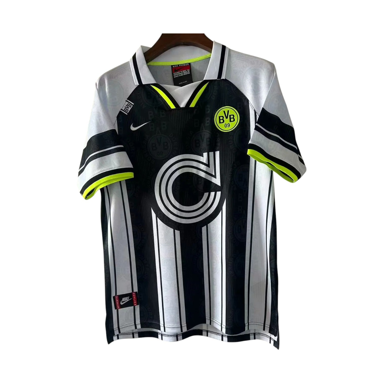 Borussia Dortmund 1995-1996 Retro Shirt Uitshirt