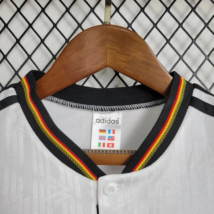 1996 Duitsland Euro Retro Kindershirt - Thuis