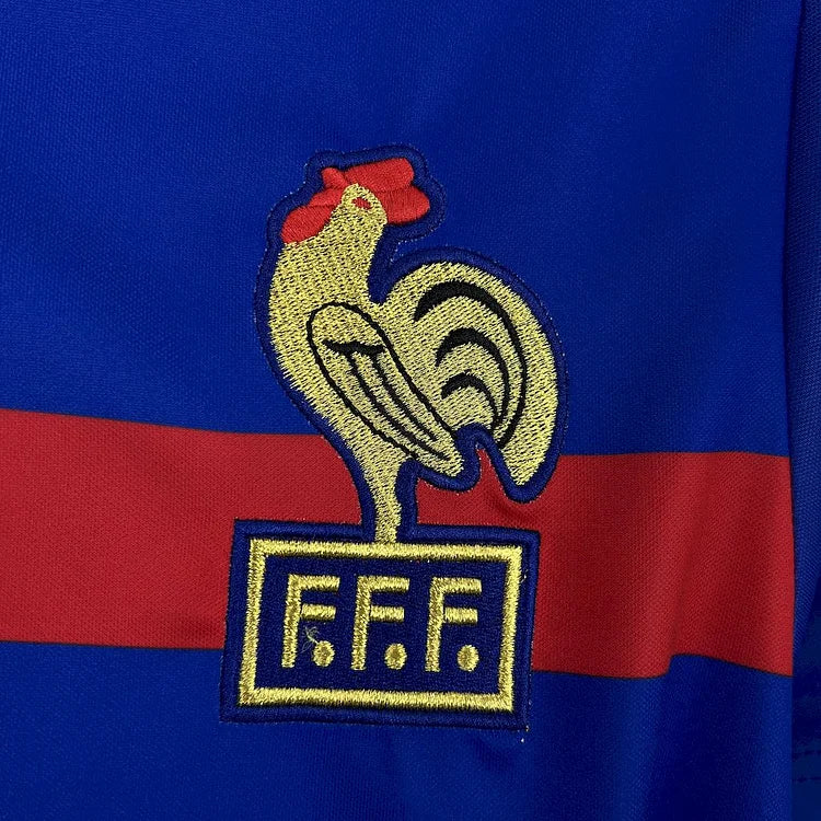 1984 Francia Euro Maglia Retrò Casa