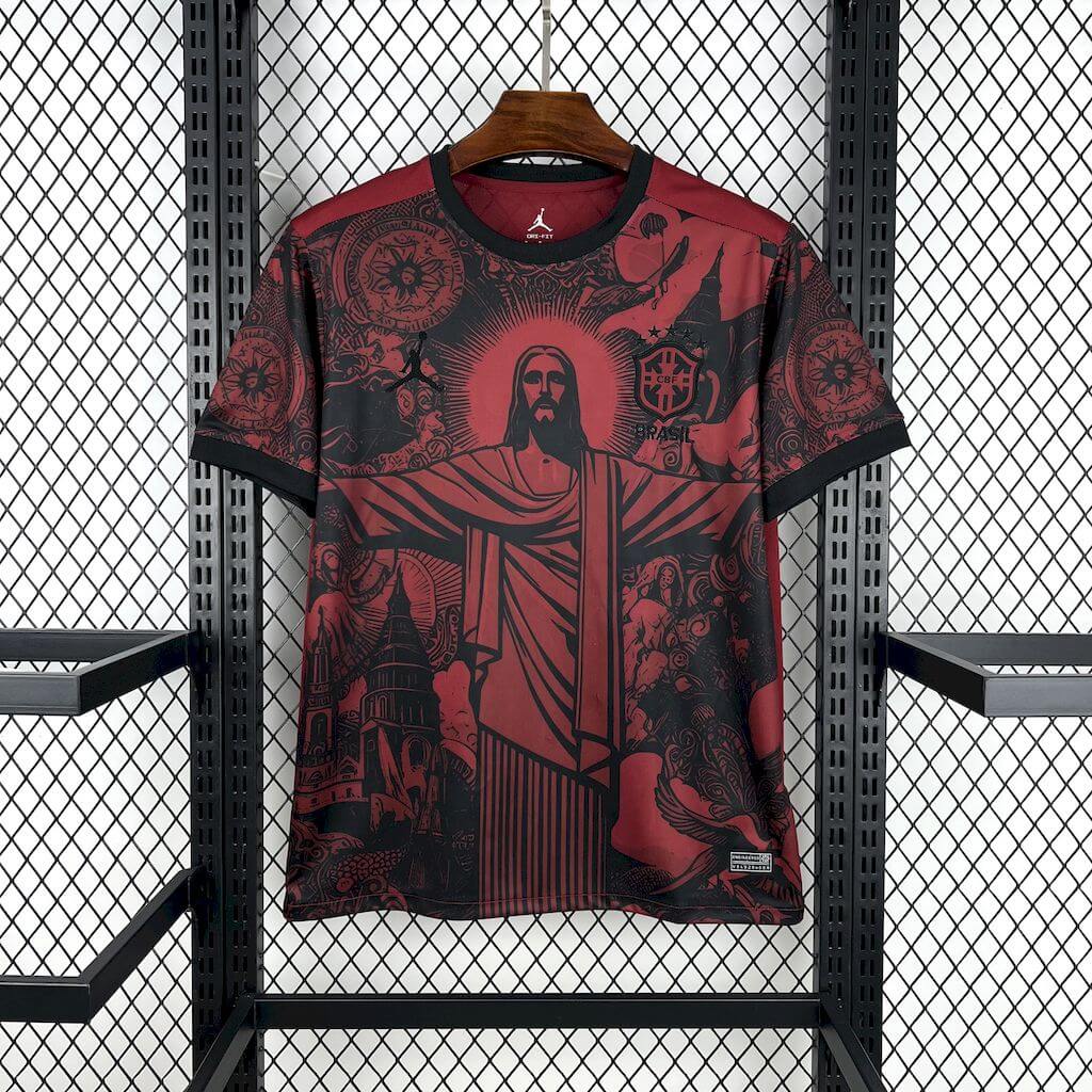 Maillot Christ Jordan Brésil 2025