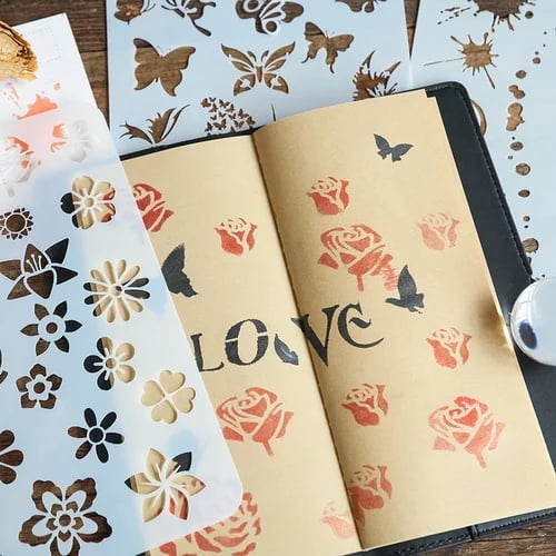 Set di Pittura a Dita Colorsplash – Kit Artistico Creativo da 20 Colori con Timbri e Righelli