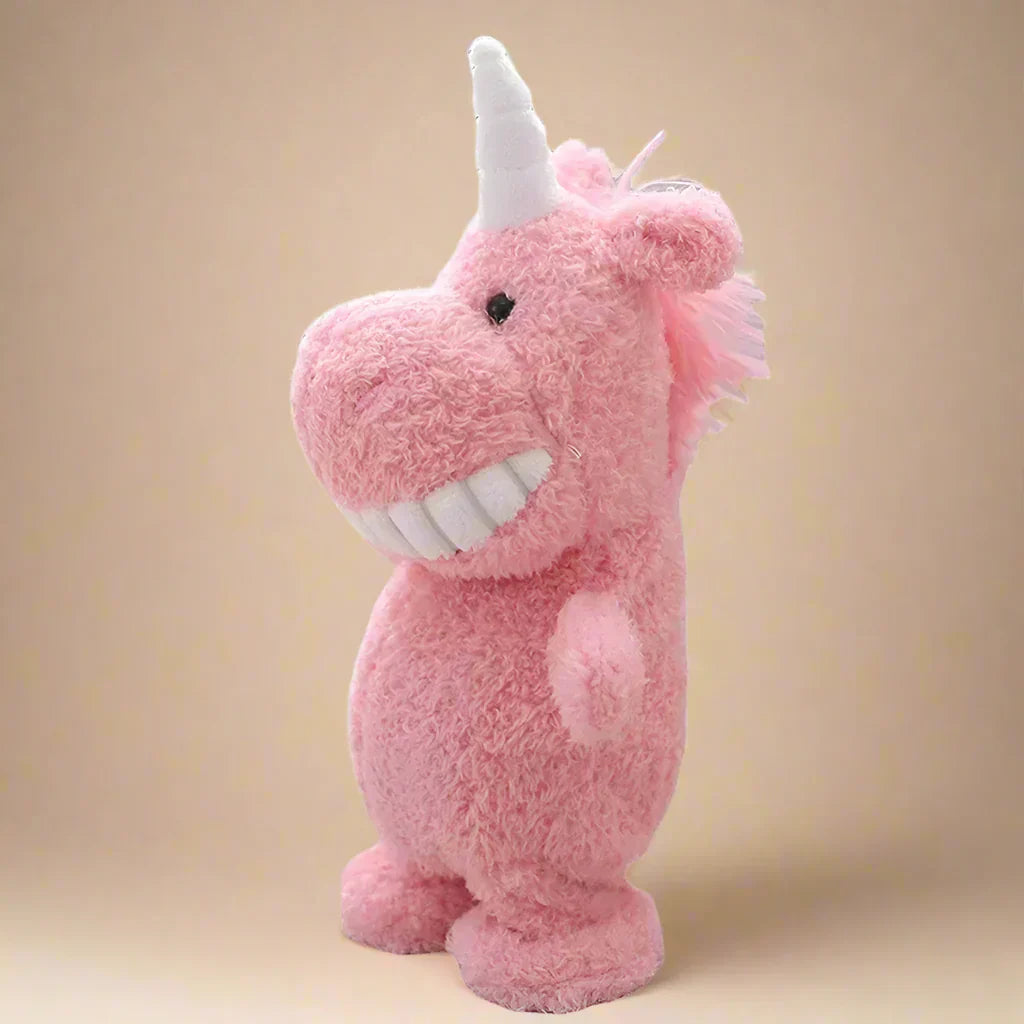 Toyunicorn – Giocattolo di peluche interattivo parlante e cantante per bambini – Design unicorno
