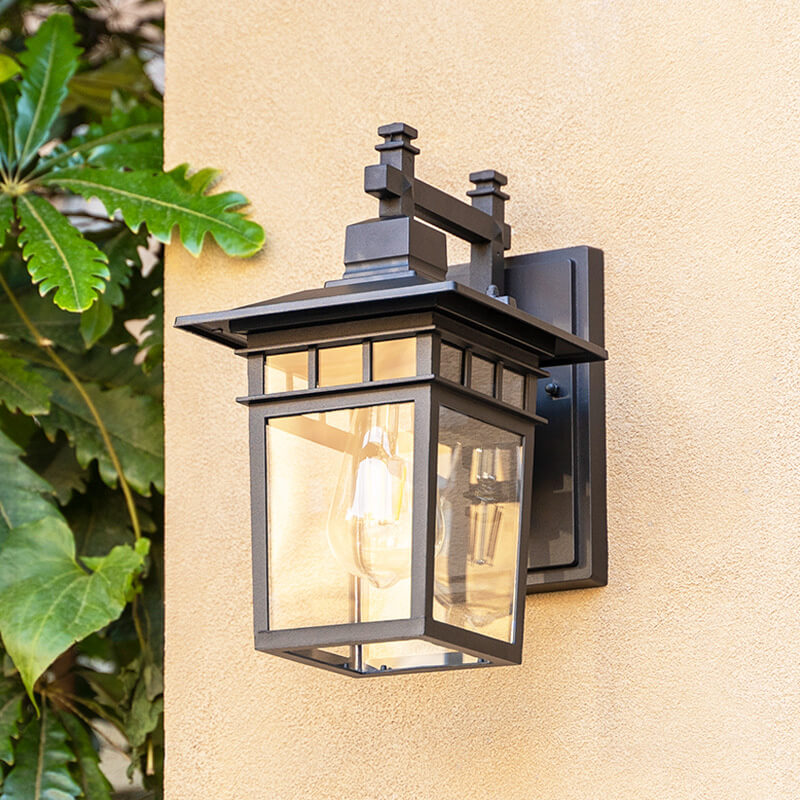 Modern Outdoor Wall Lantern Light – Waterproof Aluminum Design for Garden and Exterior Wall Use