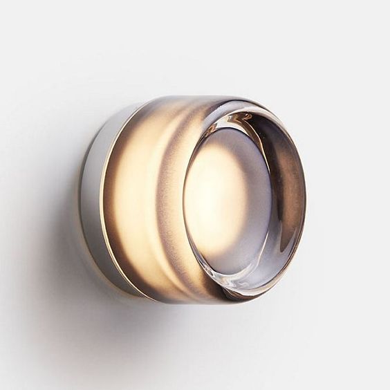 Applique da parete in vetro