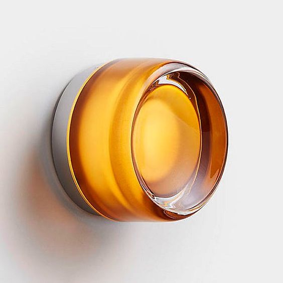 Applique da parete in vetro