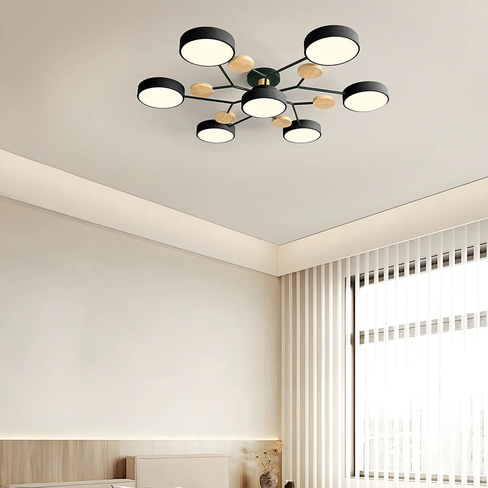 Lampada da soffitto moderna LED a plafone lampadario