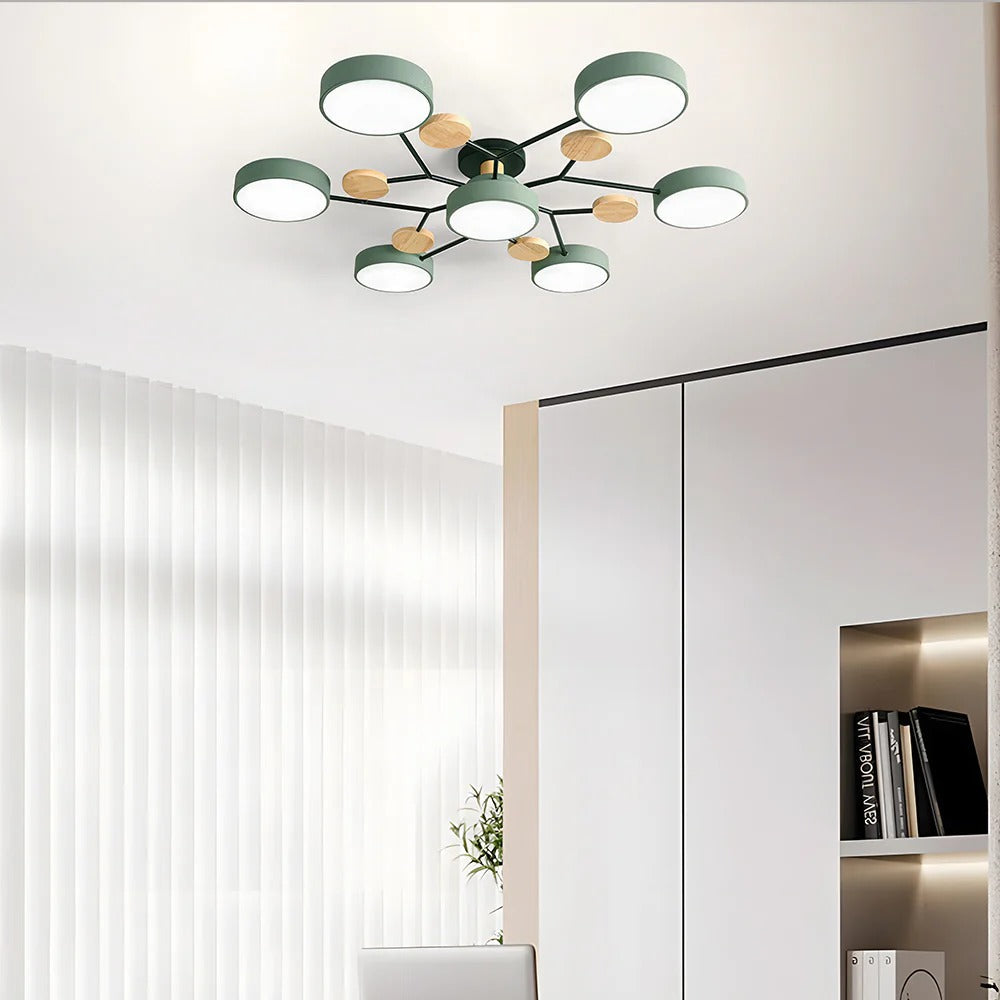 Lampada da soffitto moderna LED a plafone lampadario