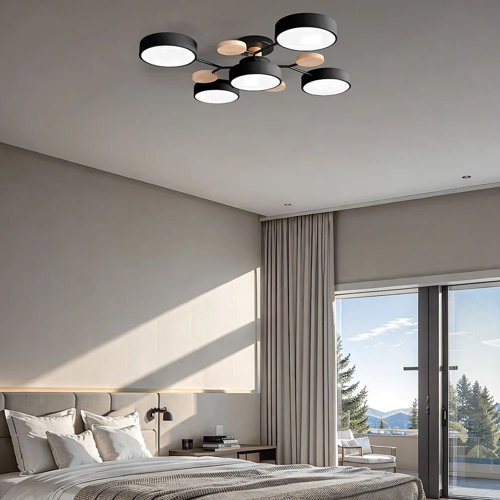 Lampada da soffitto moderna LED a plafone lampadario