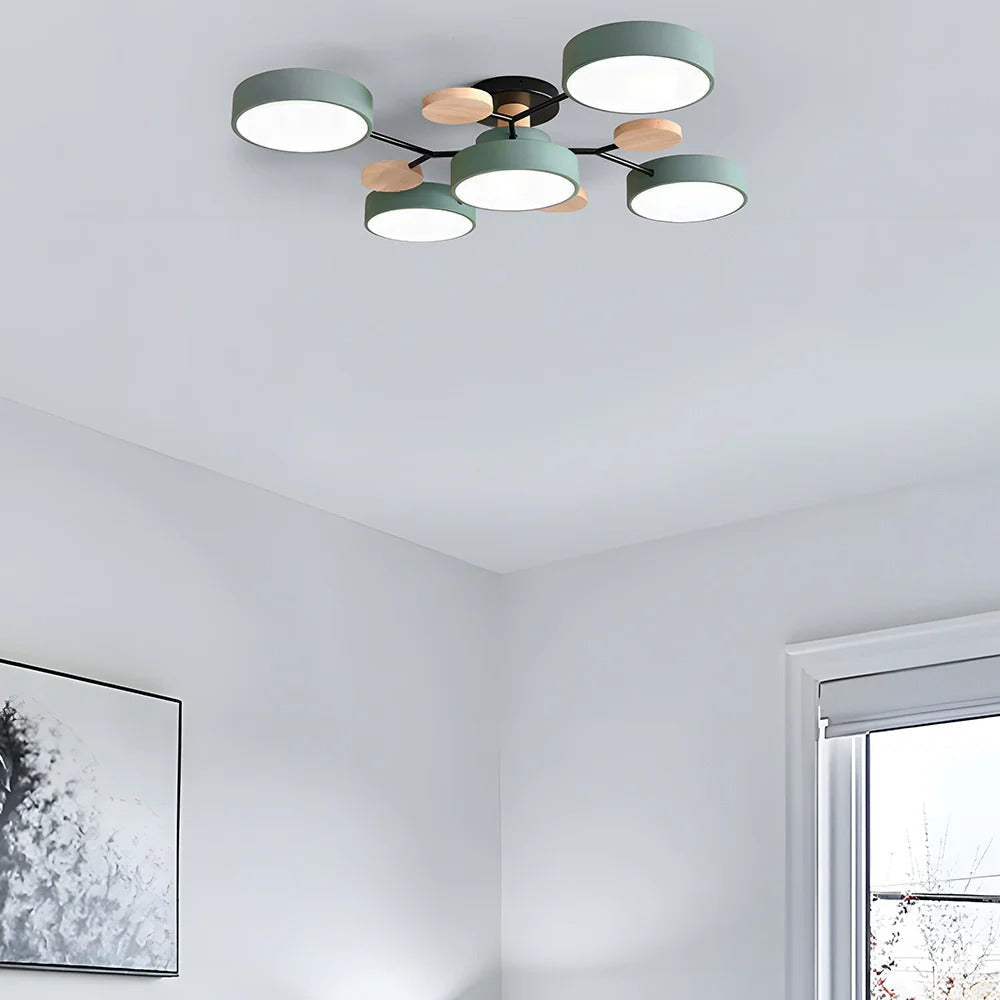 Lampada da soffitto moderna LED a plafone lampadario