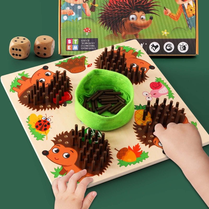 Toyhedge – Educational Game With Hedgehog Design To Promote Number Comprehension And Fine Motor Skills