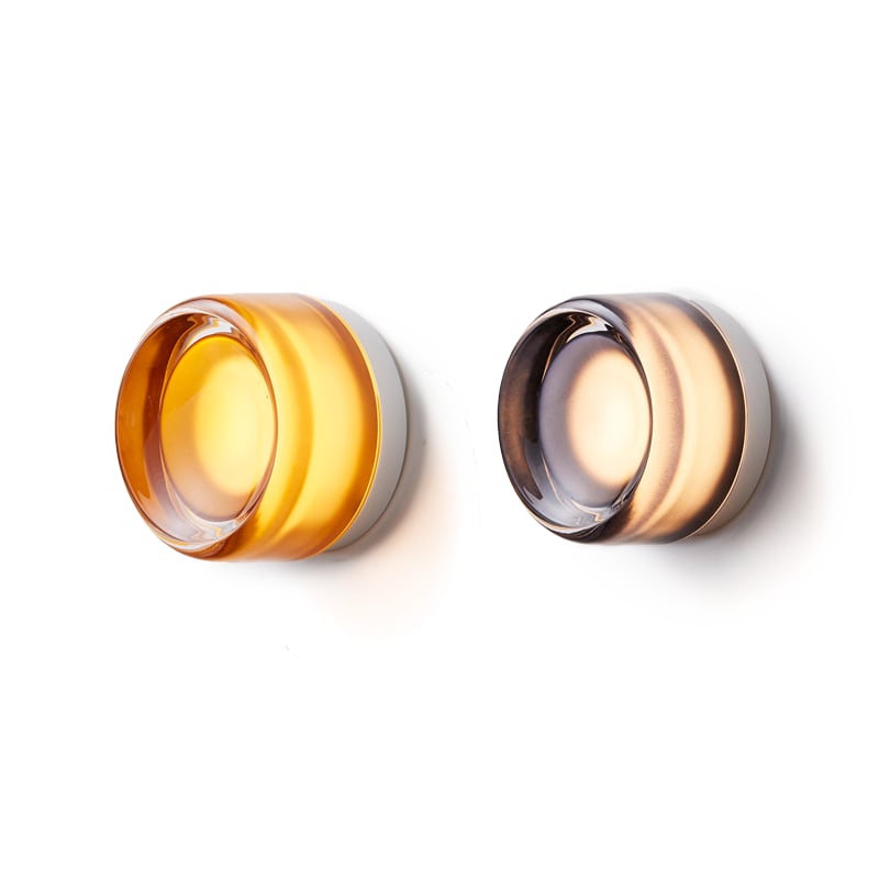 Applique da parete in vetro