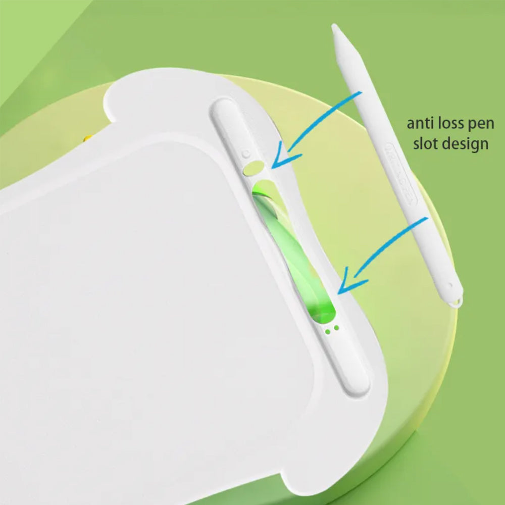 Drawbuddy: tableta de dibujo LCD reutilizable para niños con diseño de animales