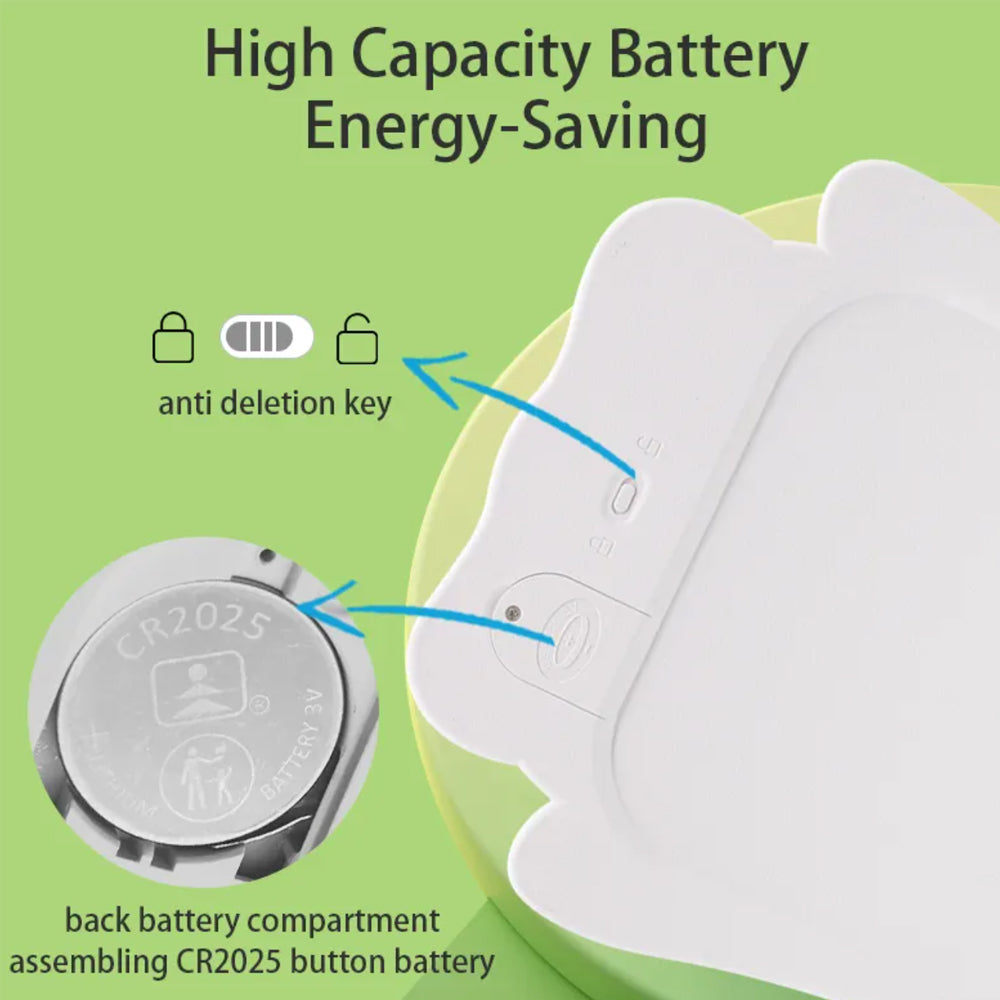 Drawbuddy: tableta de dibujo LCD reutilizable para niños con diseño de animales