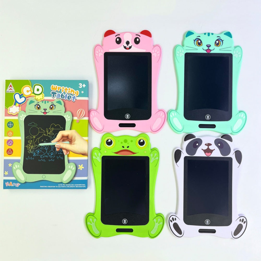 Drawbuddy: tableta de dibujo LCD reutilizable para niños con diseño de animales
