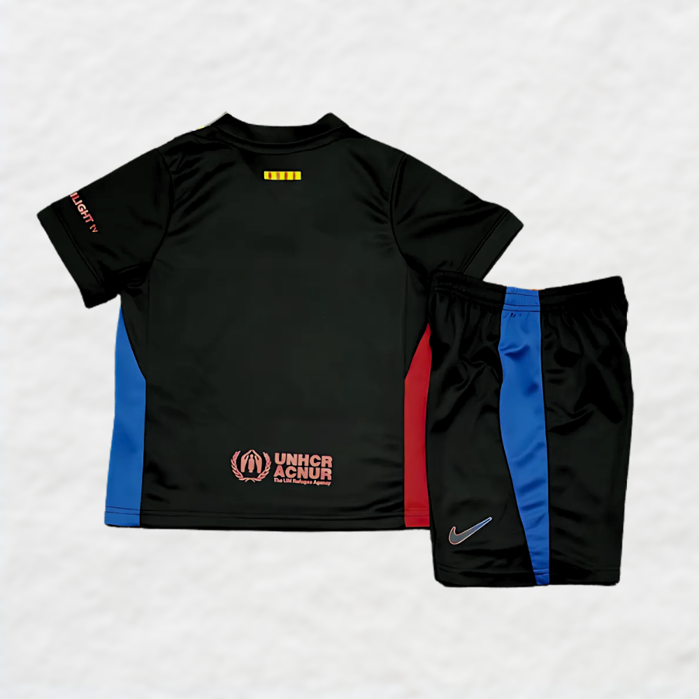 24/25 FC Barcelona x Travis Scott Kindershirt - Uit Speciale Editie