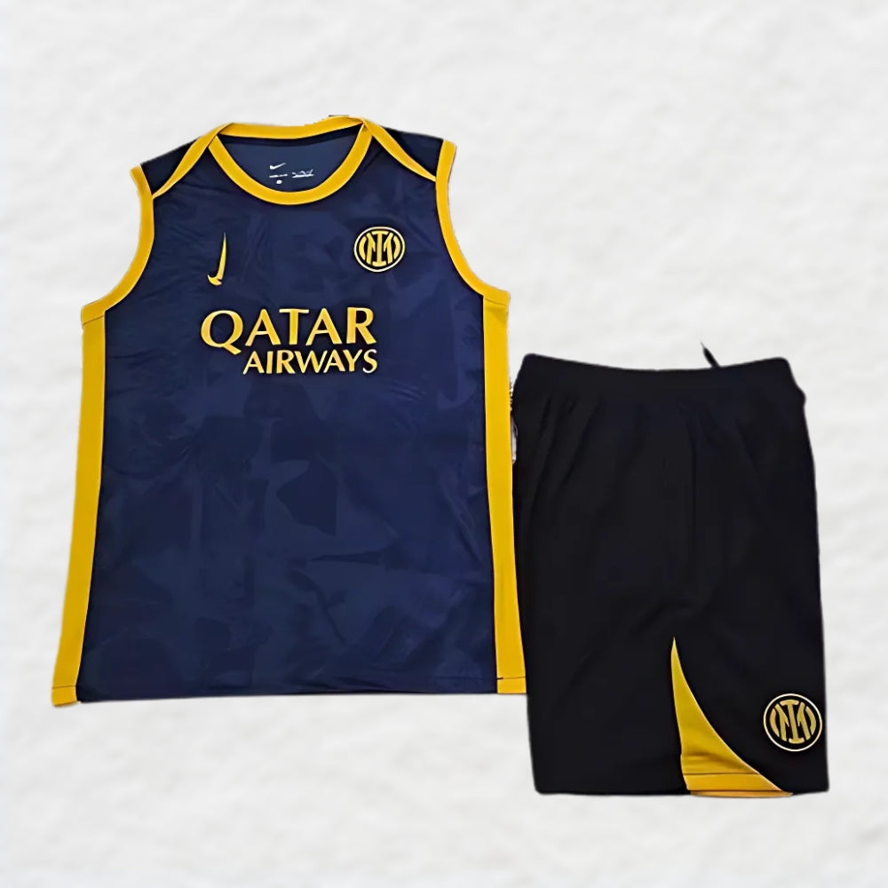 25/26 Inter Milan Vest Zomer Set - Uitwedstrijd