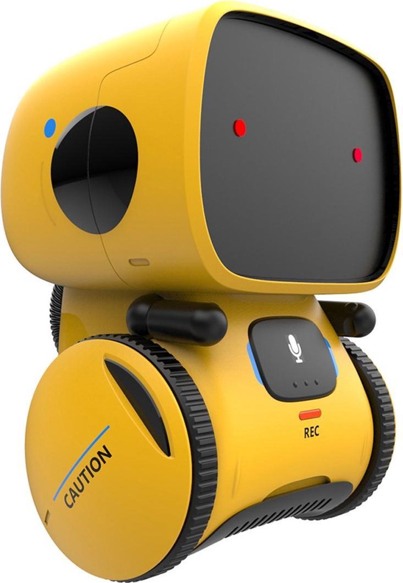 Groovebot Mini – Robot Interattivo per Bambini che Balla e Canta – Comando Vocale e Registrazione Audio