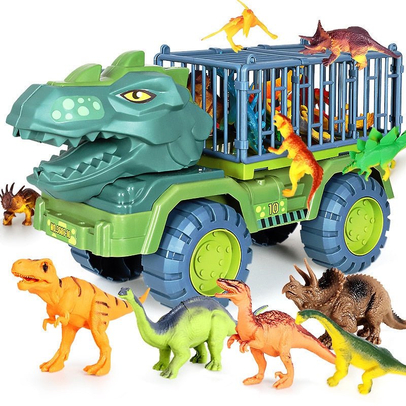 Dinotrek Explorers Set – Juego de dinosaurios y vehículos para niños – Aventura y diversión educativa
