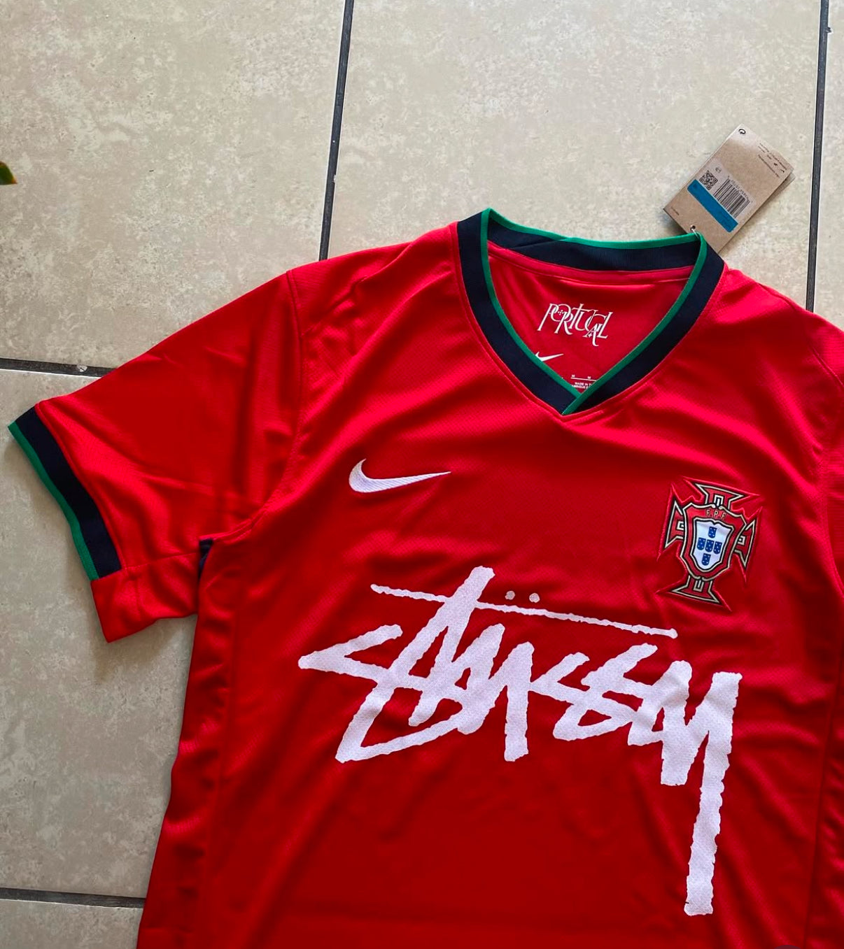 2024-25 Portugal x Stussy Shirt - Limited Edition