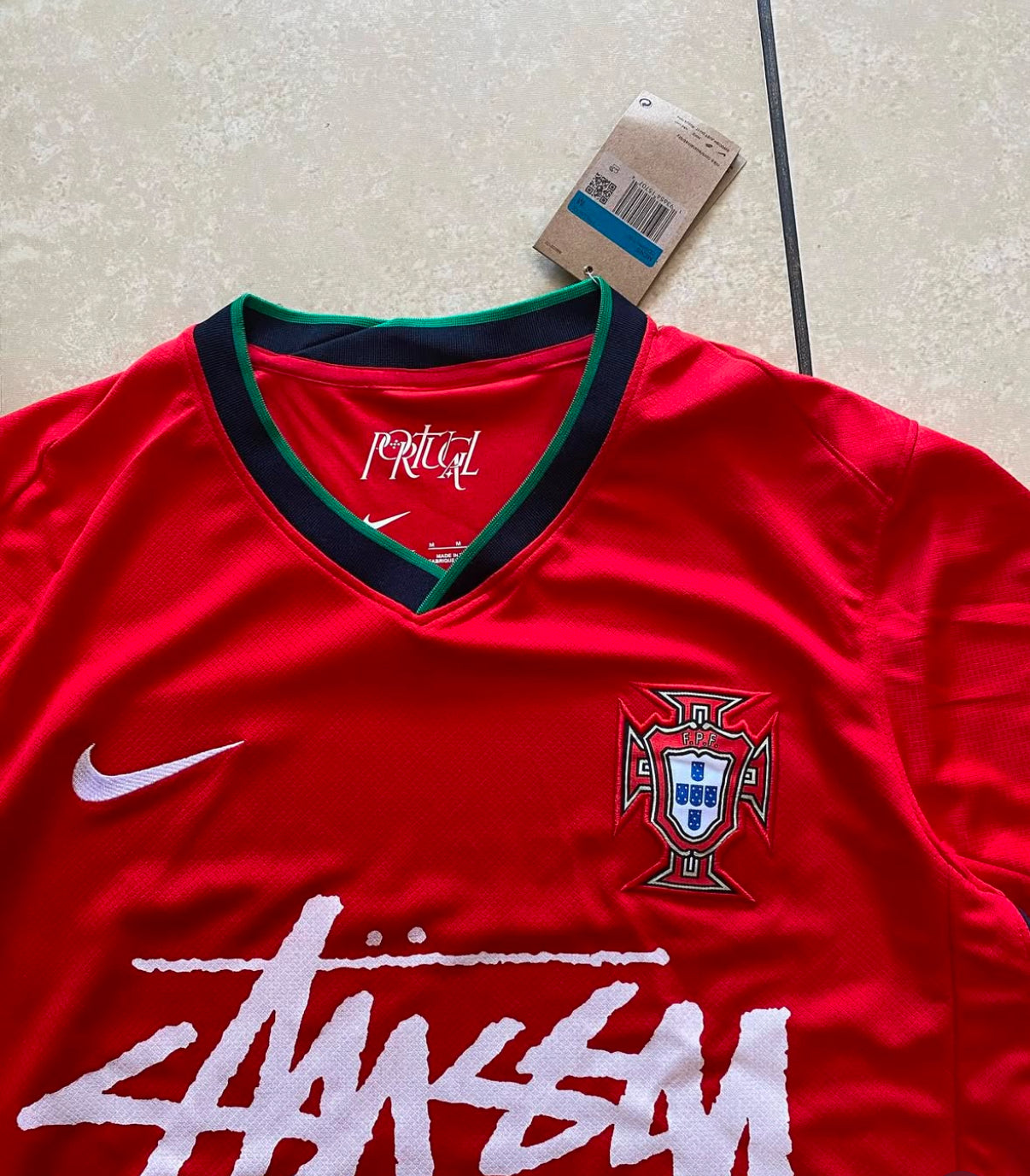 2024-25 Portugal x Stussy Shirt - Limited Edition