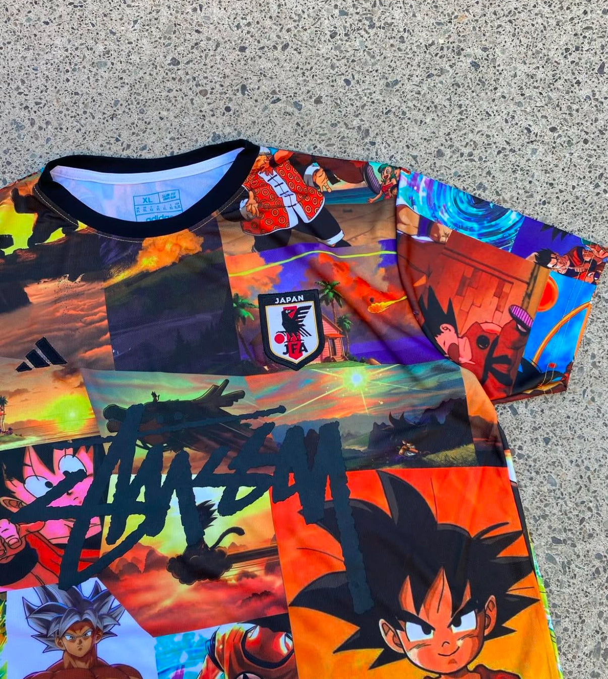 2025 Japan x Dragon Ball x Stussy Speciale Editie Shirt