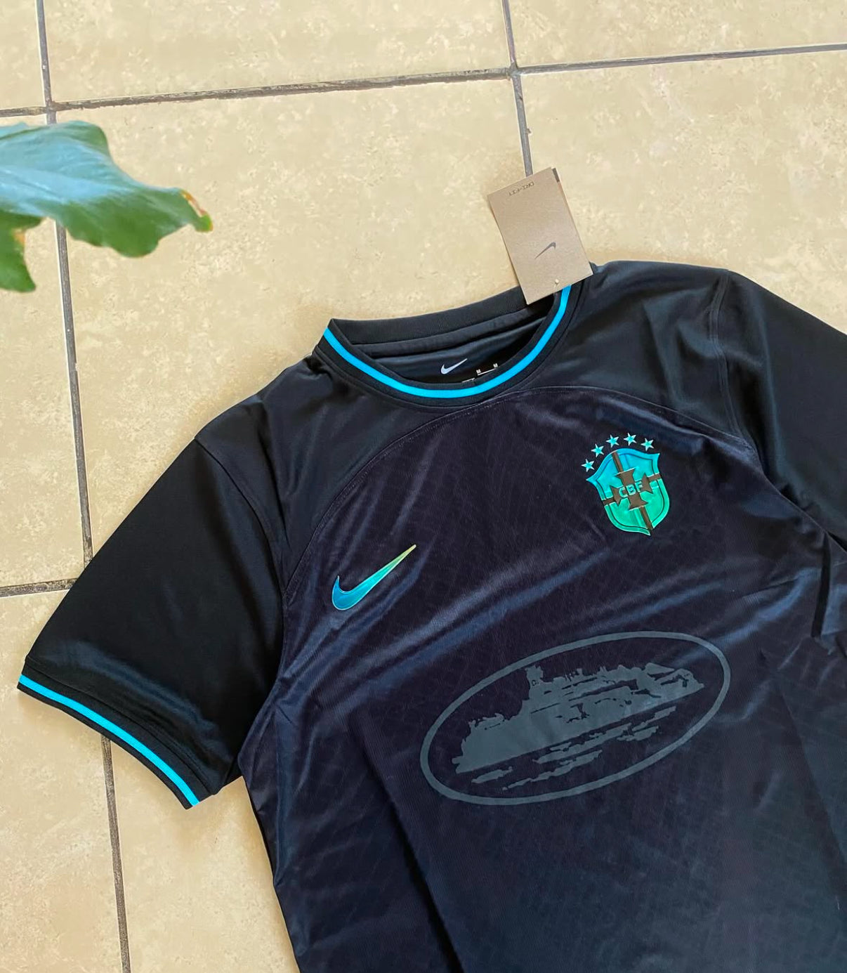 Maillot Brésil Corteiz - Édition noire limitée
