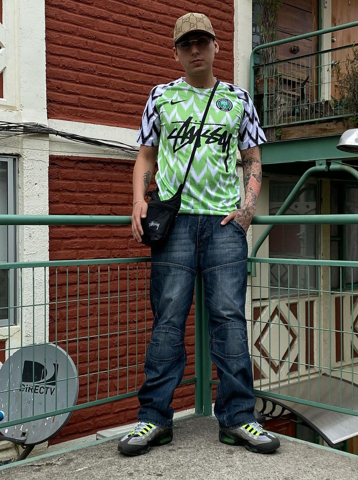 2018 Nigeria x Stussy Shirt - Speciale Editie