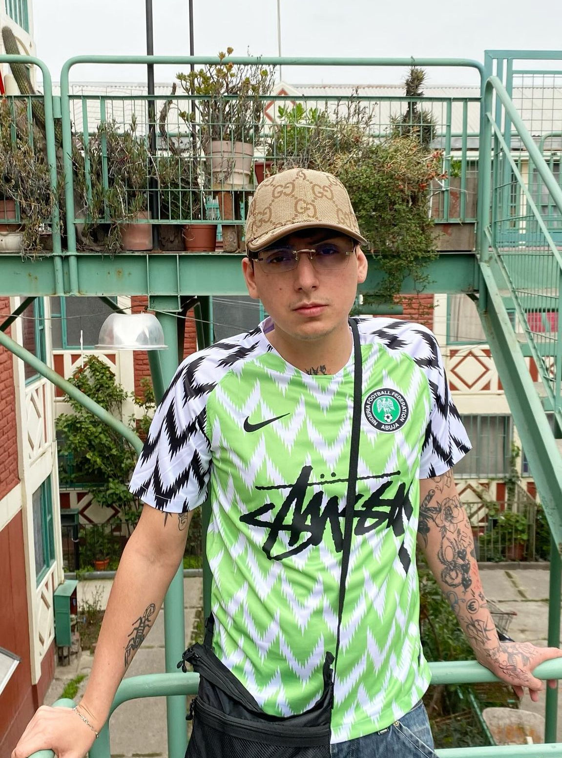 2018 Nigeria x Stussy Shirt - Speciale Editie