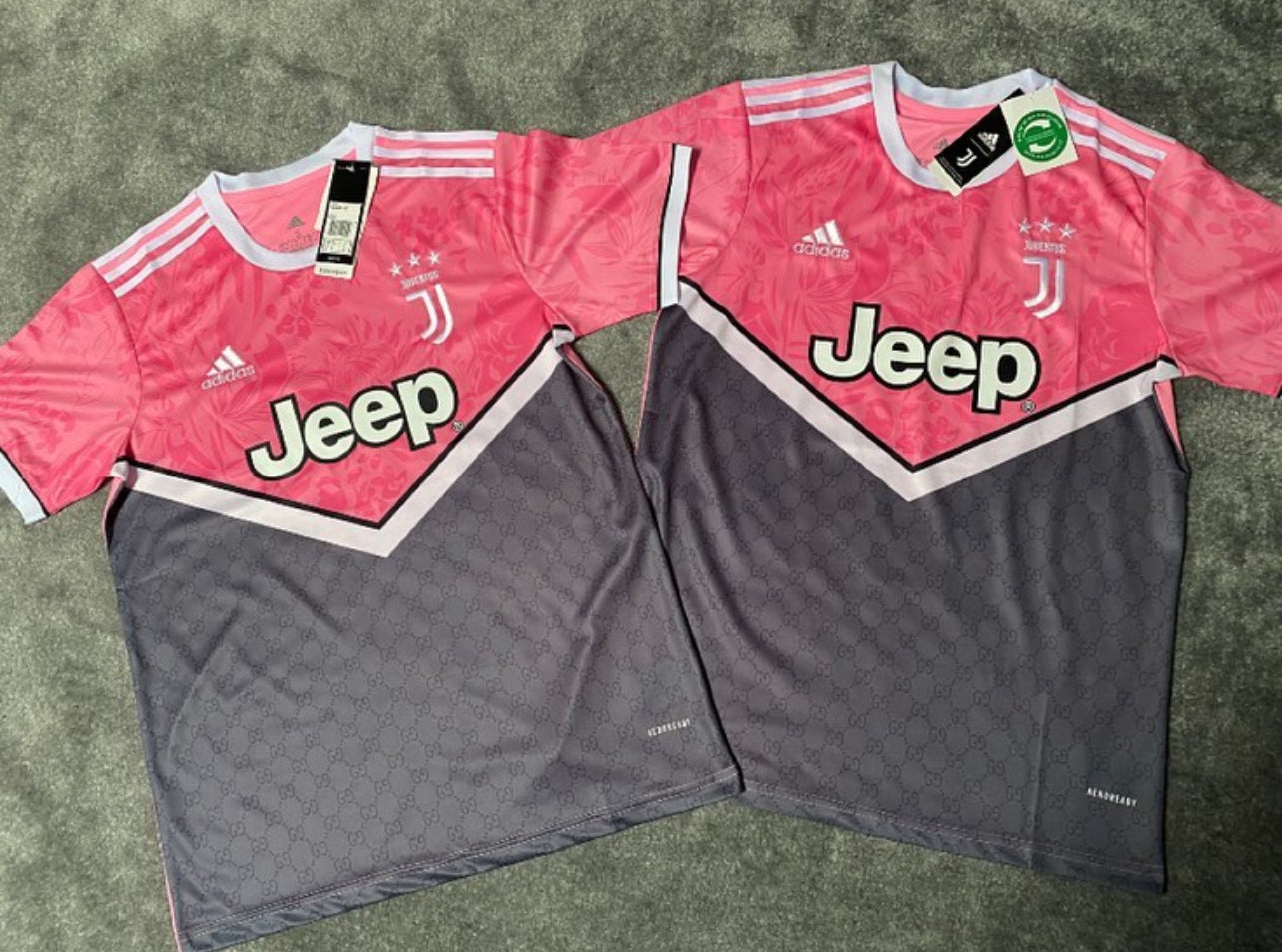 Juventus Gucci Roze Shirt - Limited Edition