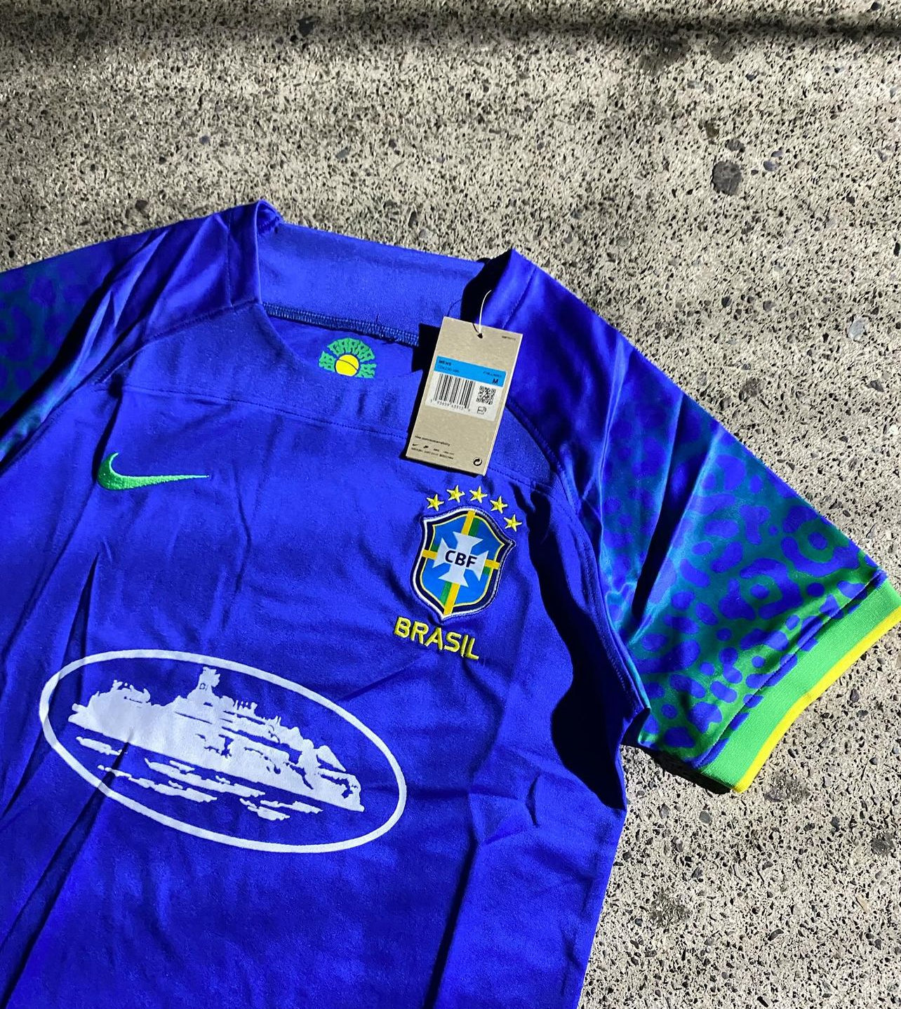 Maillot bleu Corteiz Brésil - Bleu
