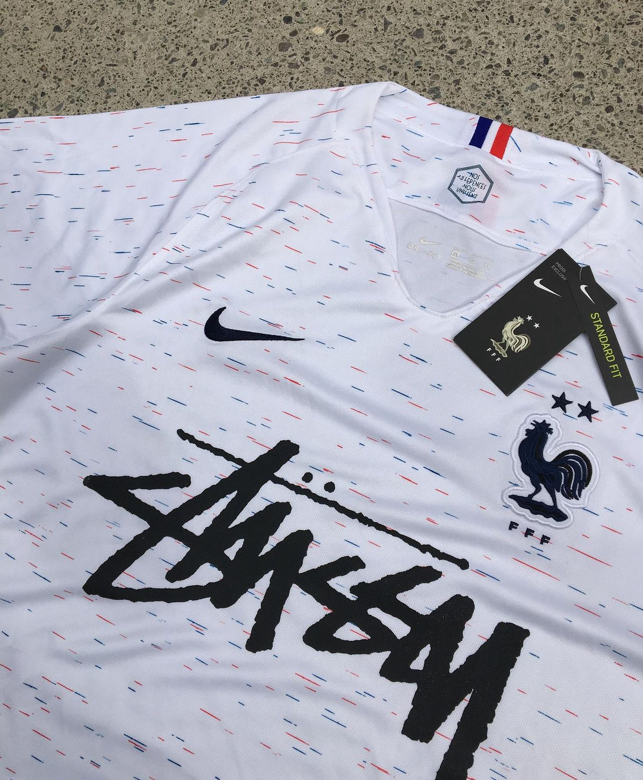 Chemise France x Stussy - Édition limitée