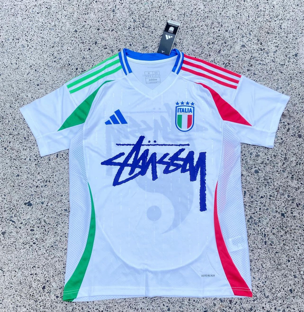 Maillot Italie x Stussy 2024-25 - Édition limitée