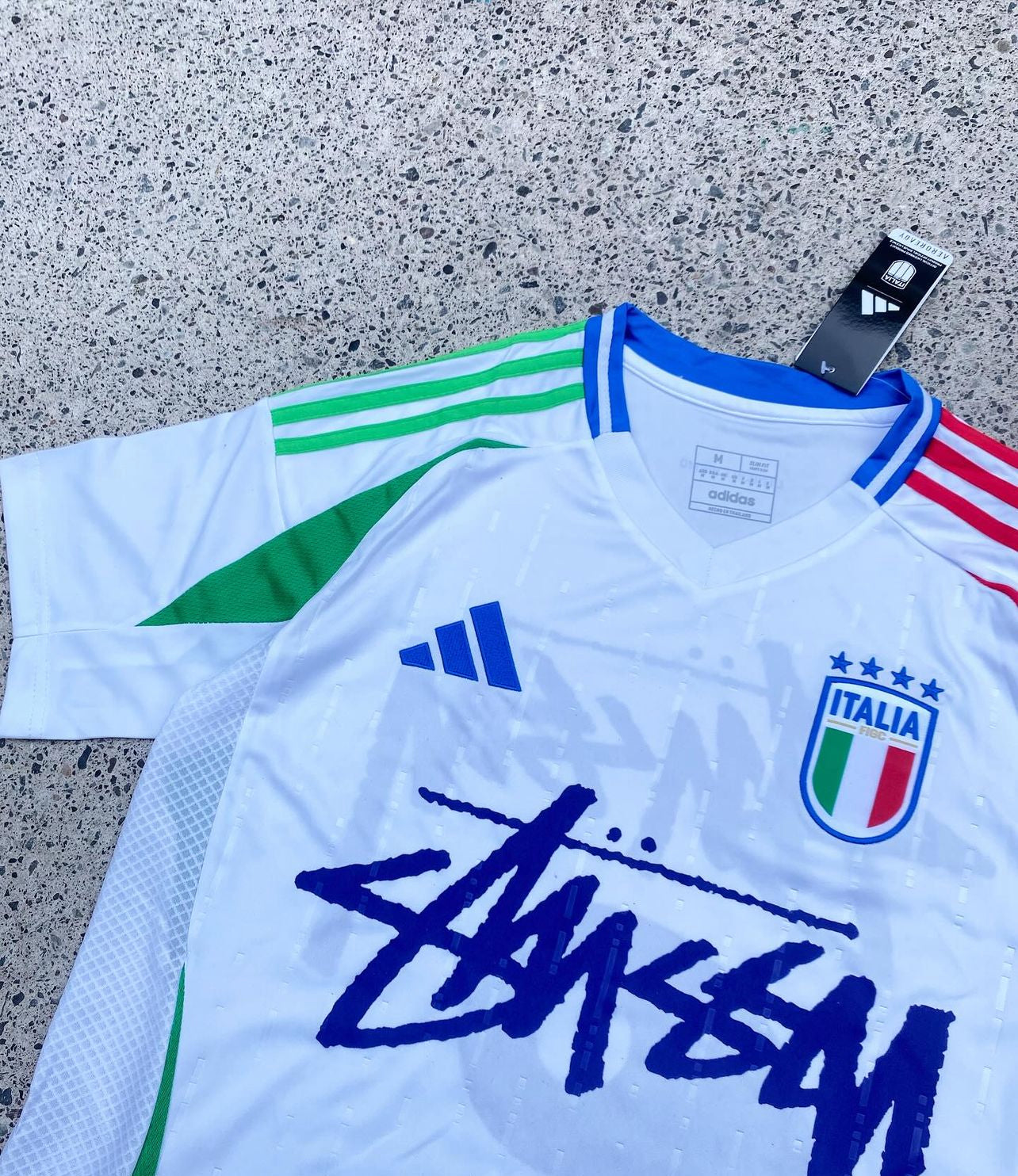 2024-25 Italië x Stussy Shirt - Limited Edition