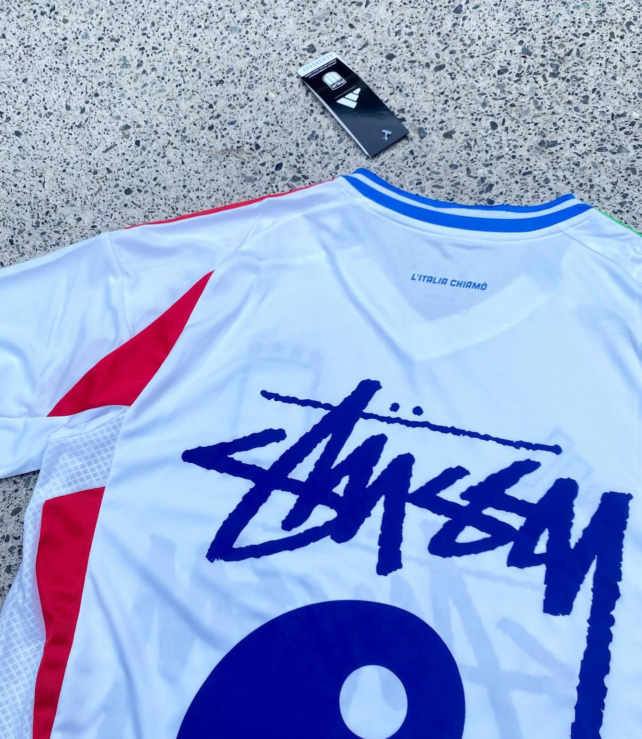 2024-25 Italië x Stussy Shirt - Limited Edition