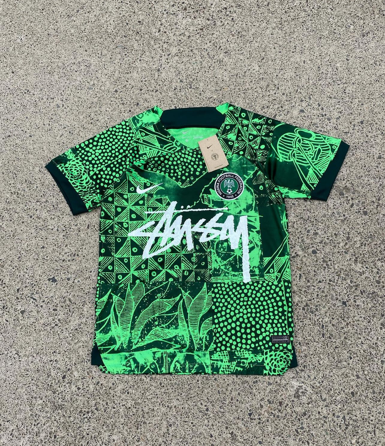 Maillot Stussy x Nigéria
