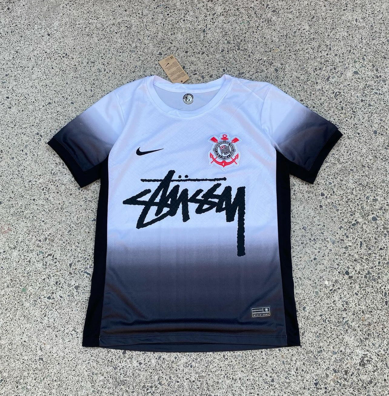 Maillot Corinthians x Stüssy édition spéciale 2024-25
