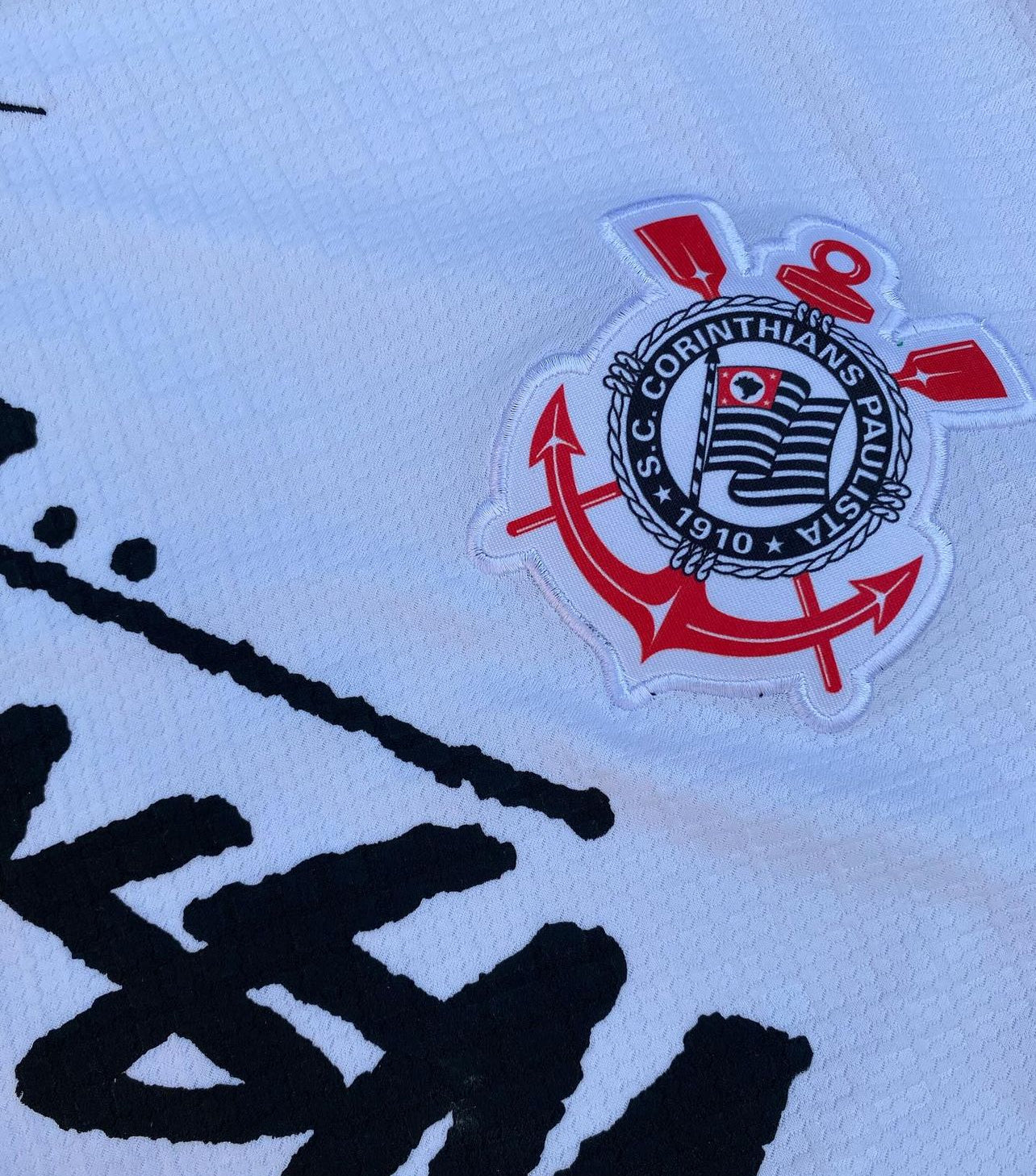 Maillot Corinthians x Stüssy édition spéciale 2024-25