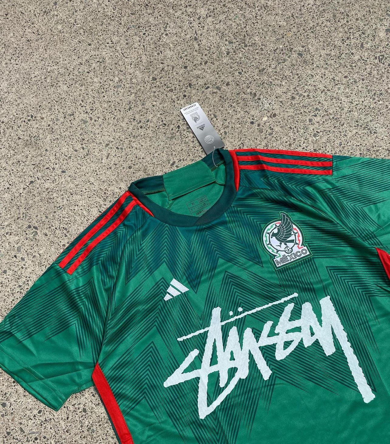 2023-24 Mexico x Stussy Speciale Editie Voetbalshirt